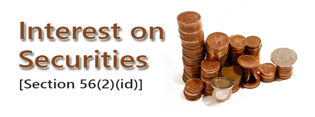 Interest on Securities under the head 'Income from Other Sources' [Section 56(2)(id)]